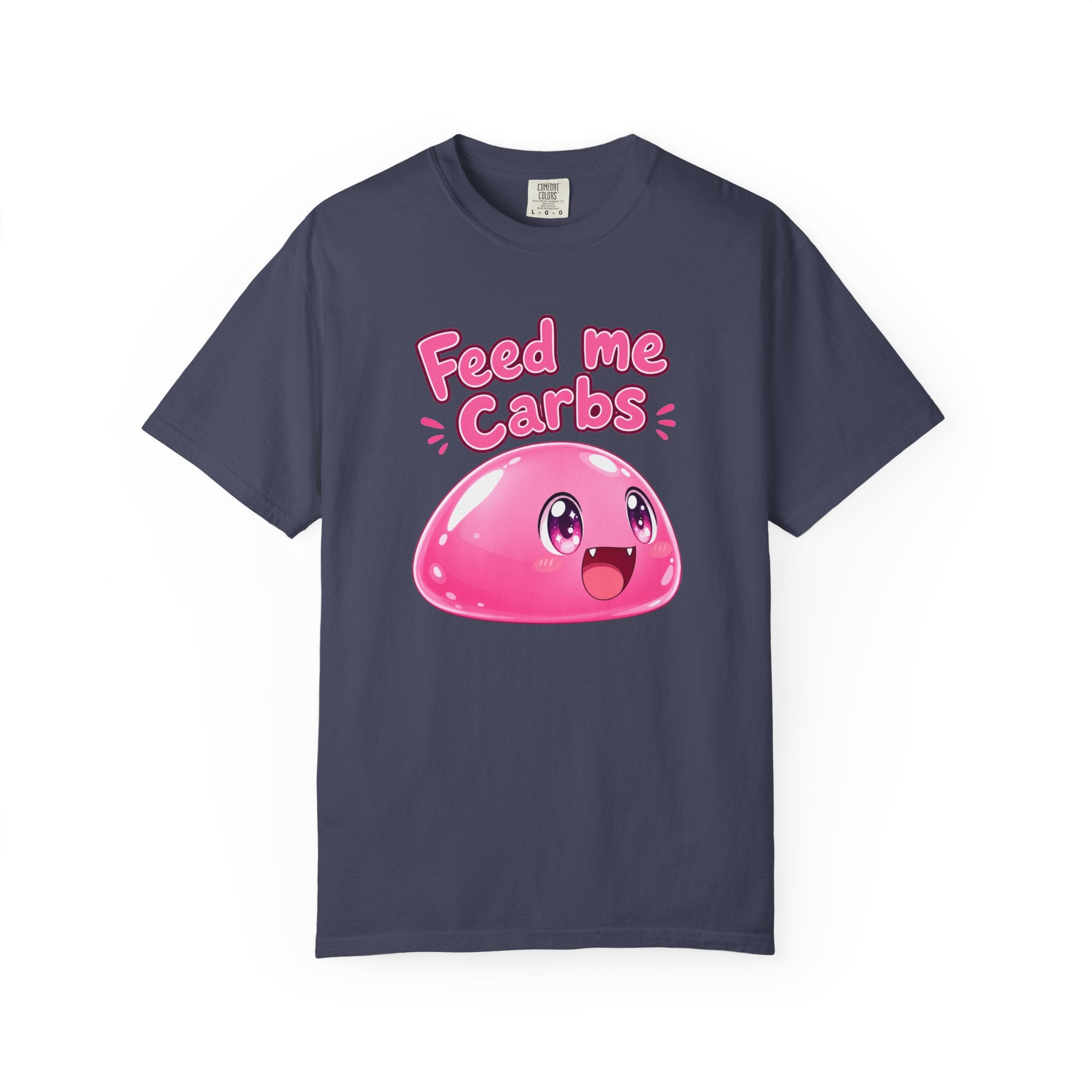 Feed Me Carbs — Pink Slime Women's T-Shirt (Garment Dyed)