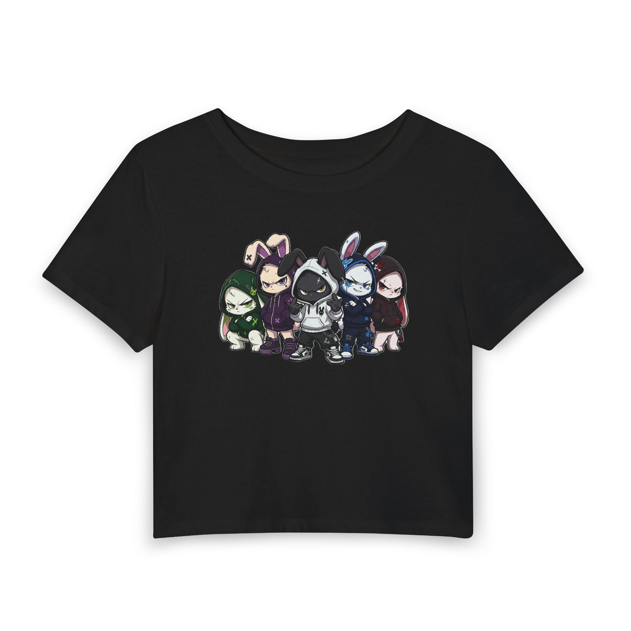 Cute Chaos Squad - Crop T-Shirt