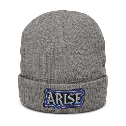 Arise — Embroidered Beanie
