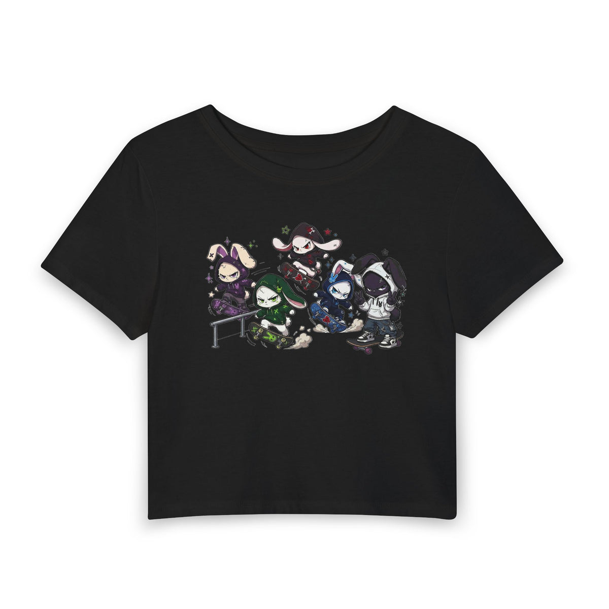 Chaos Skateboarding — Crop T-Shirt