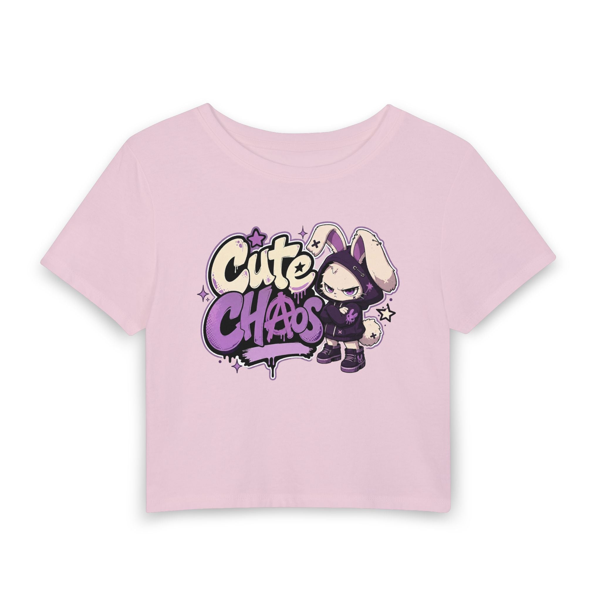 Cute Chaos Original — Women's Crop T-Shirt