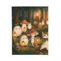 Lantern Festival — Velveteen Plush Blanket