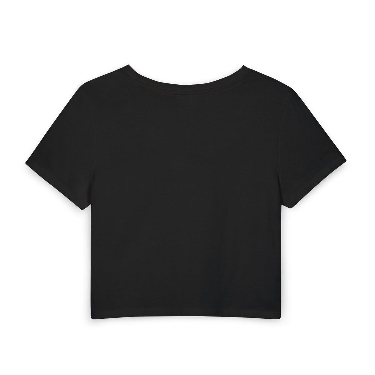 Cute Chaos Azul — Women's Crop T-Shirt