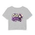 Cute Chaos Original — Women's Crop T-Shirt