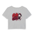 Cute Chaos Ruby — Women's Crop T-Shirt