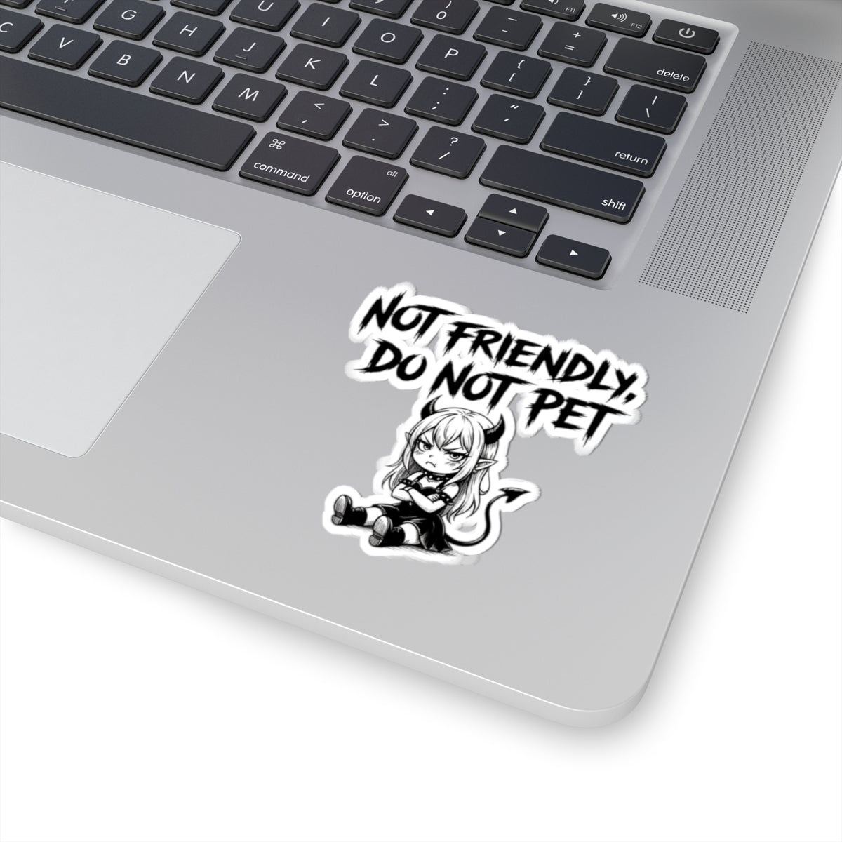 Not Friendly Devil Sticker