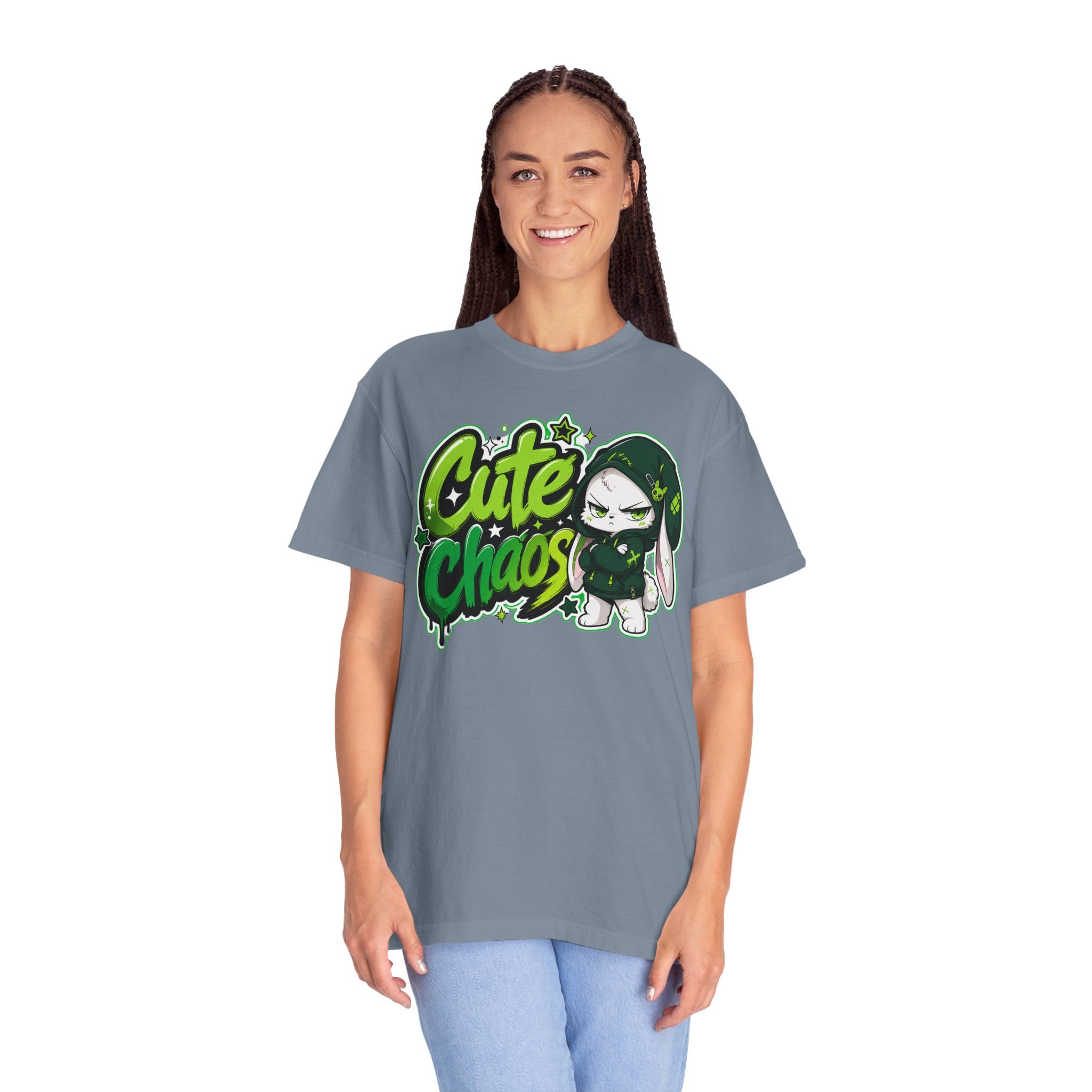 Cute Chaos Emerald Tee (Garment Dyed)