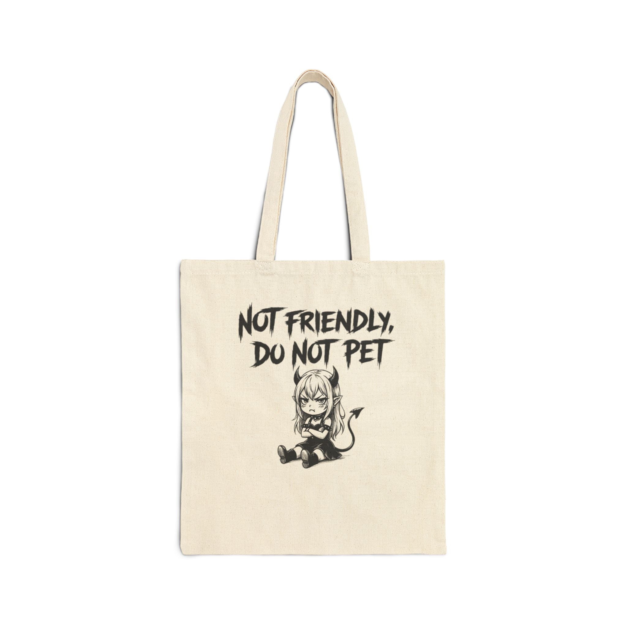 Not Friendly Devil Tote Bag
