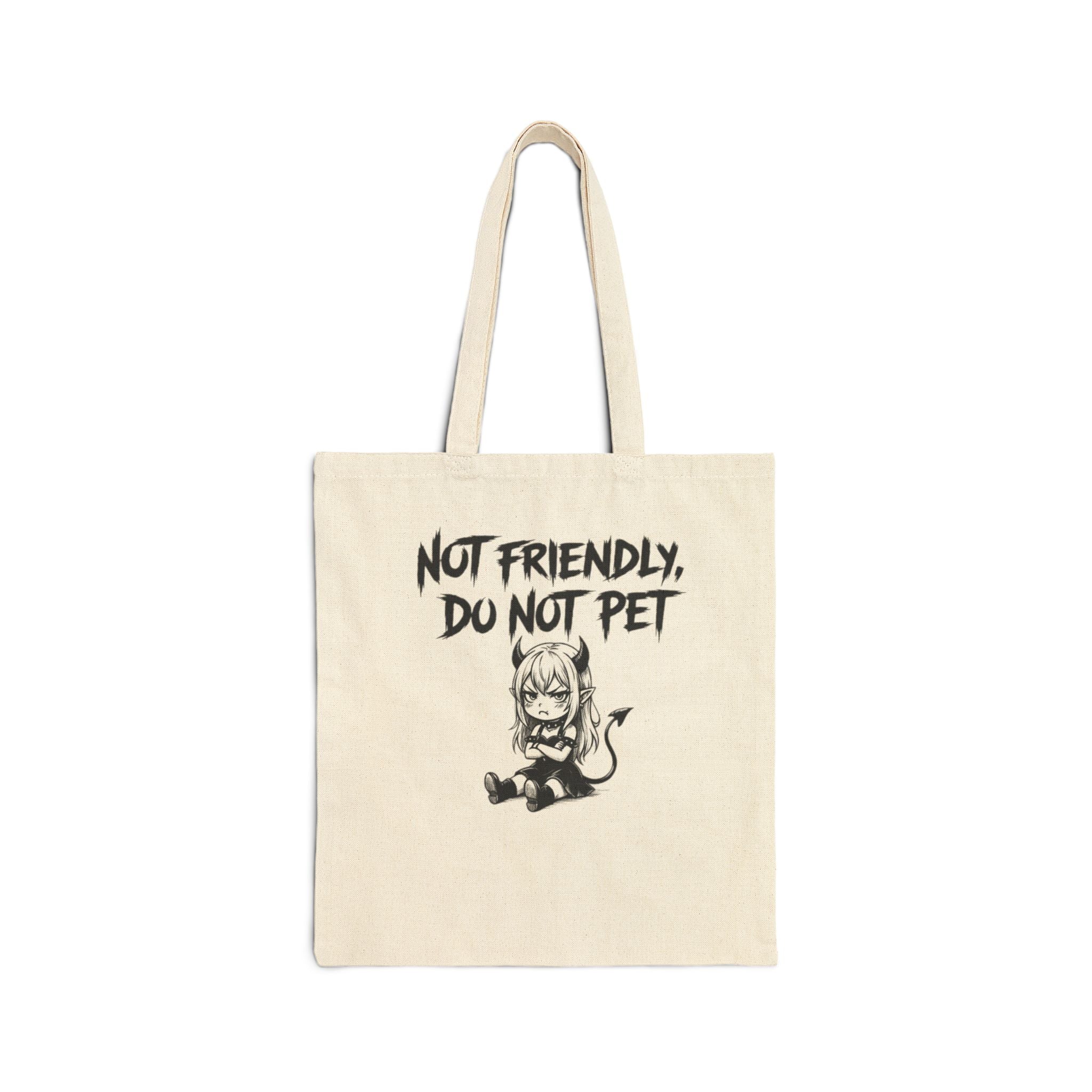 Not Friendly Devil Tote Bag