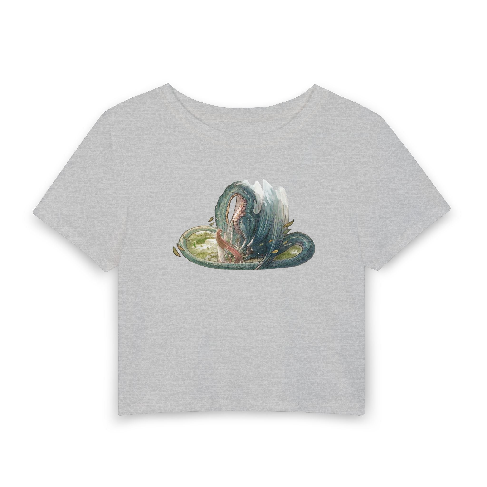 TTIGRAAS Dragon Princess Milim parents - Crop T-shirt