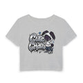 Cute Chaos Blanco — Women's Crop T-Shirt