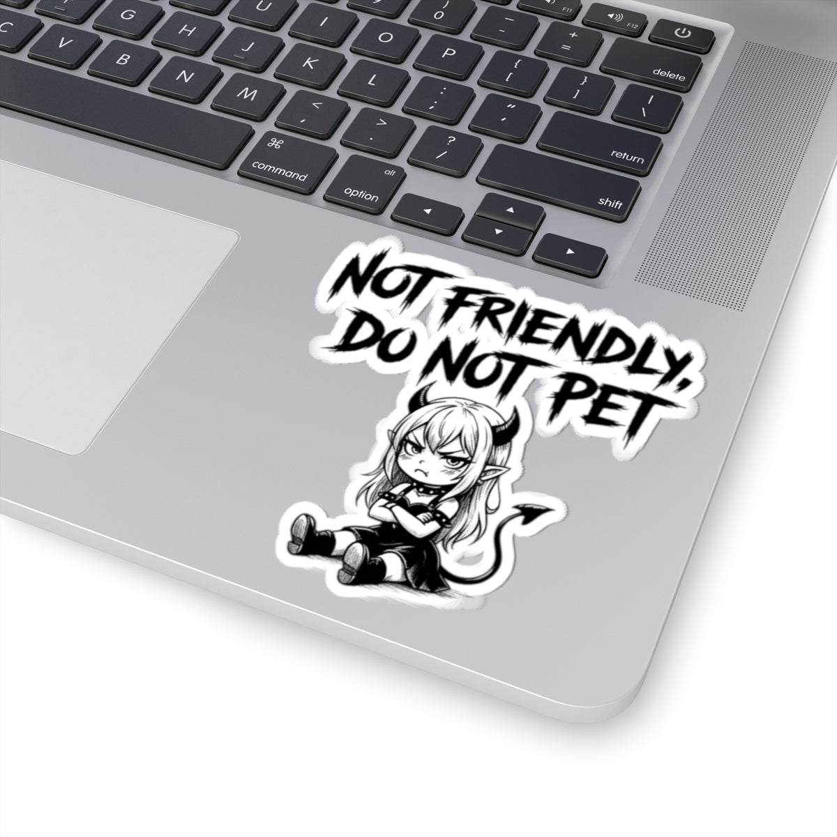 Not Friendly Devil Sticker