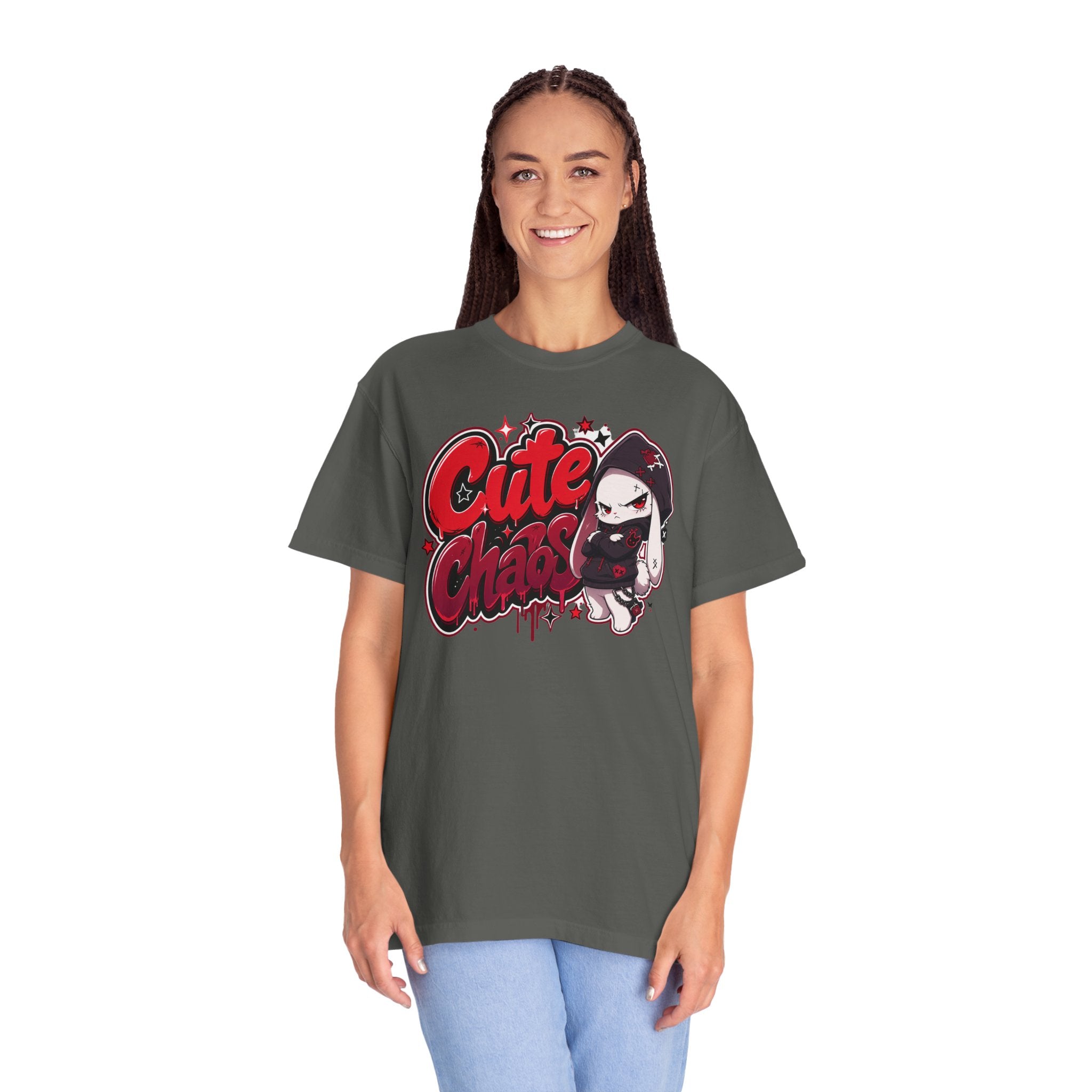 Cute Chaos Ruby Tee (Garment Dyed)