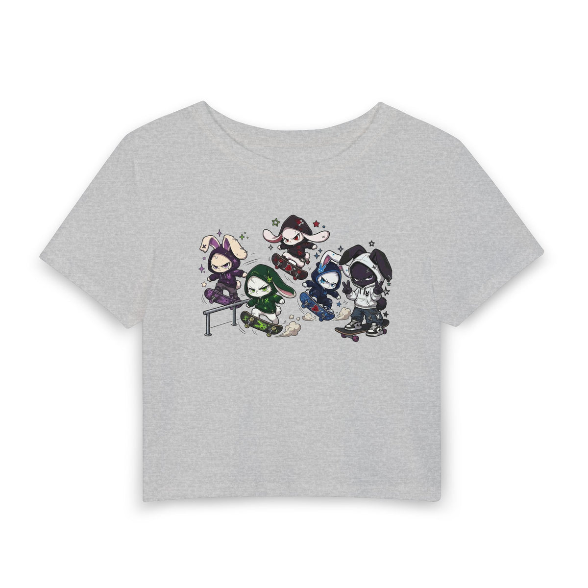 Chaos Skateboarding — Crop T-Shirt