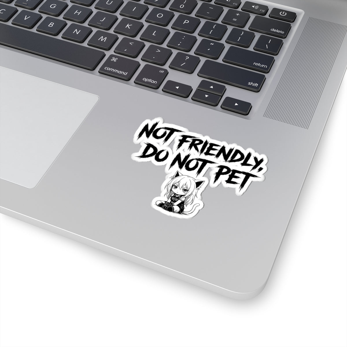Not Friendly CatGirl Sticker